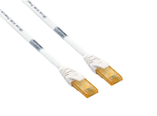 Oring Networking PC-U0601WH Patch Cord CAT6 U/UTP BC 24AWG 7*0.20 LSZH - 1mt. - Beyaz